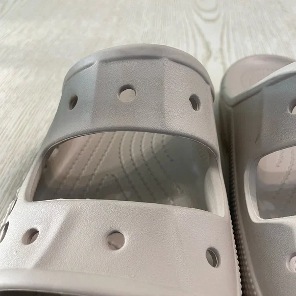 Crocs Baya Strap Sandals (Tan). - Picture 3 of 10